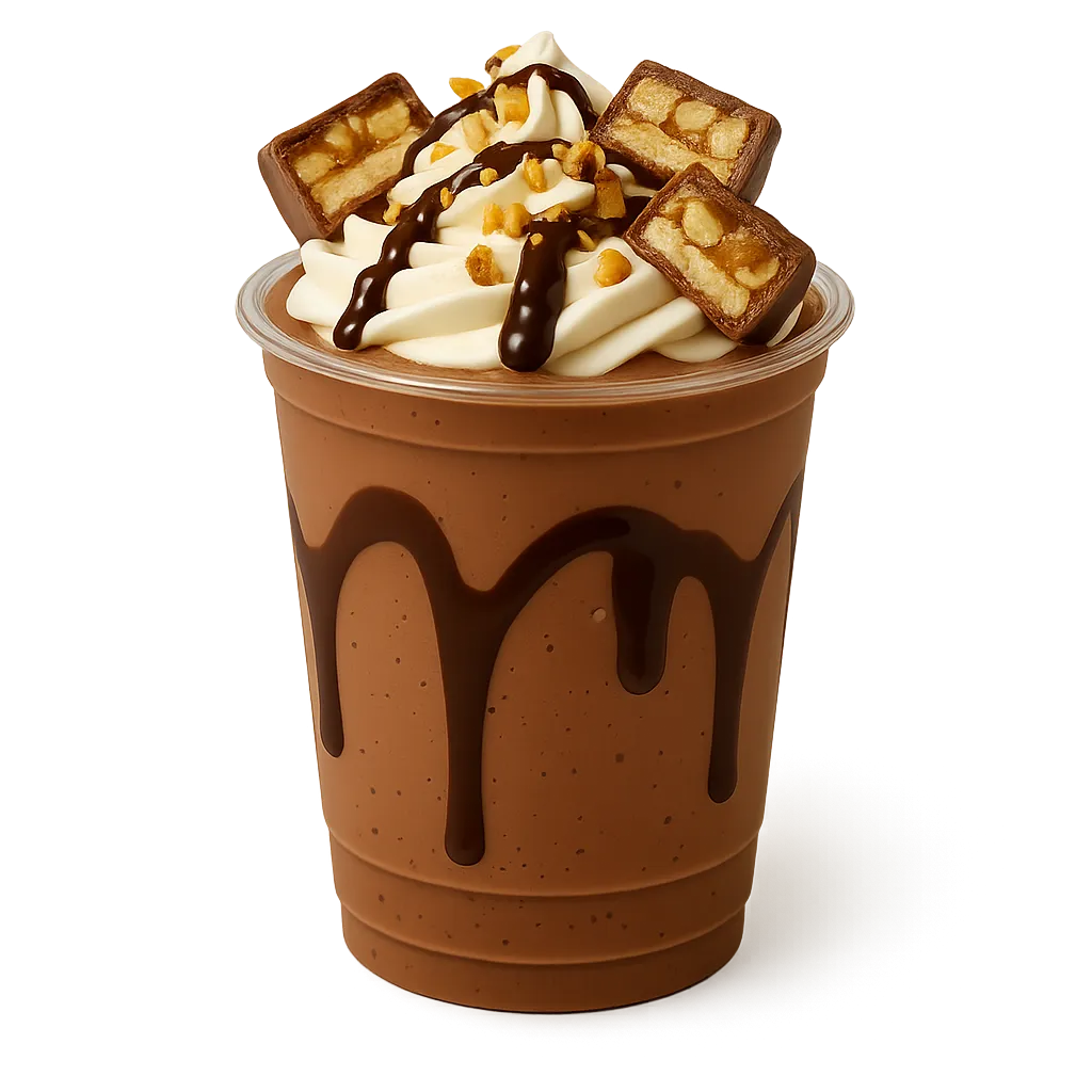 Choco Snickers Shake