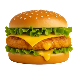 Mushroom Burger – Chicken or Beef